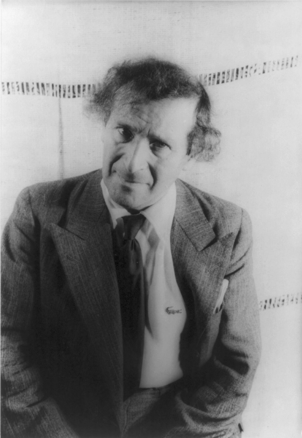 A 1941 black-and-white portrait photograph of Marc Chagall in a suit and tie.