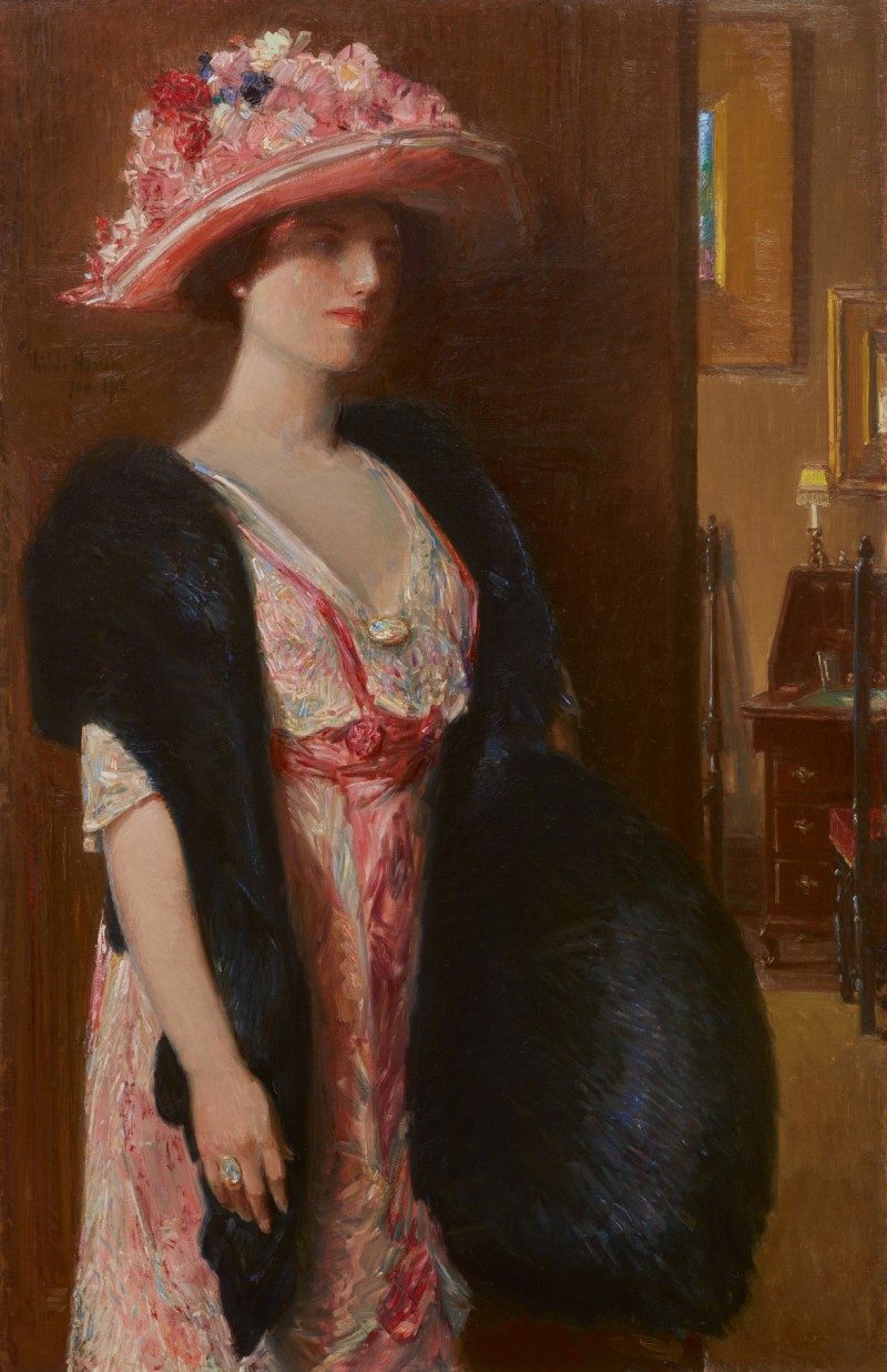 Illustration for The Fire and the Portrait