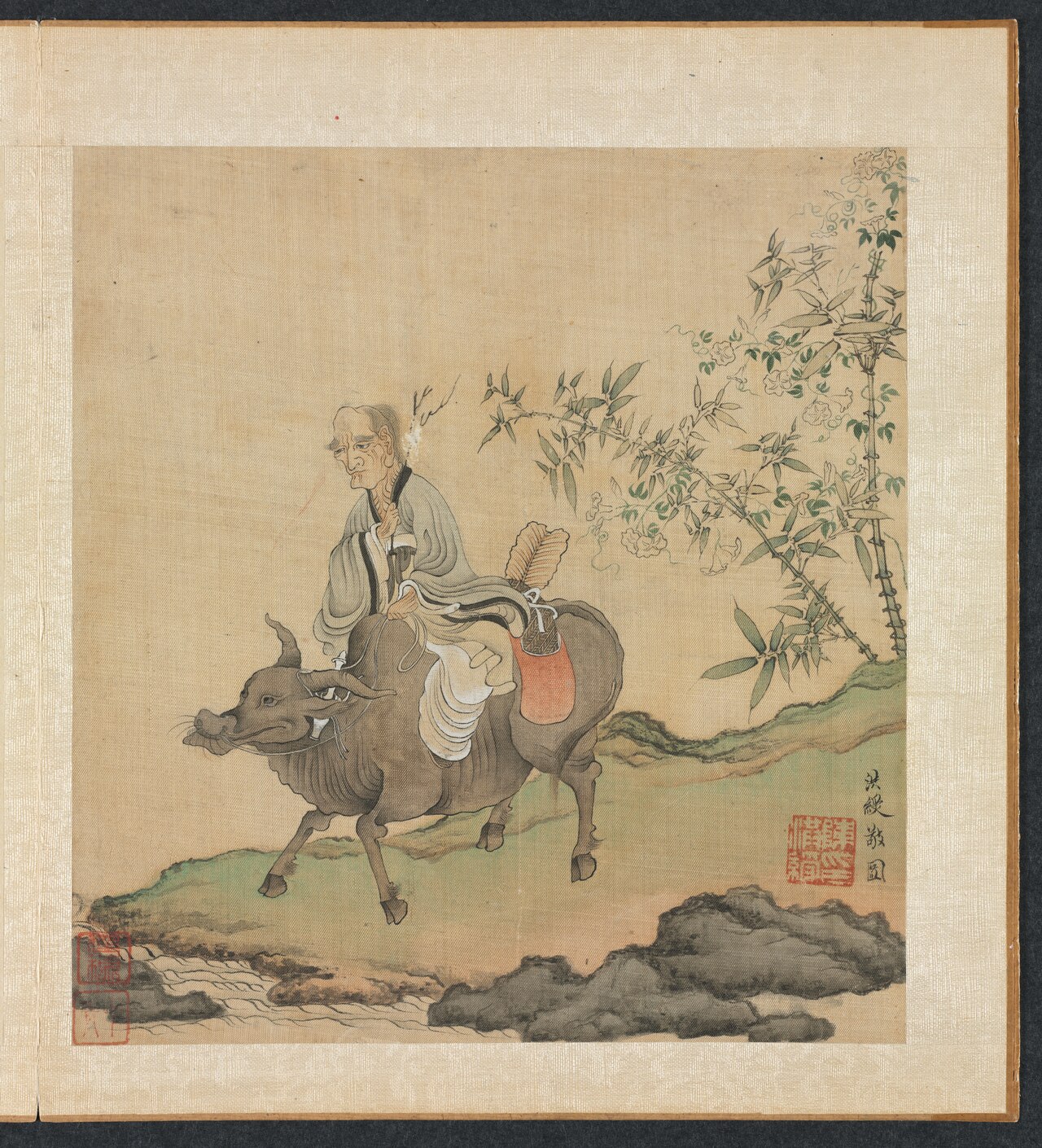 Illustration for Laozi (traditional)