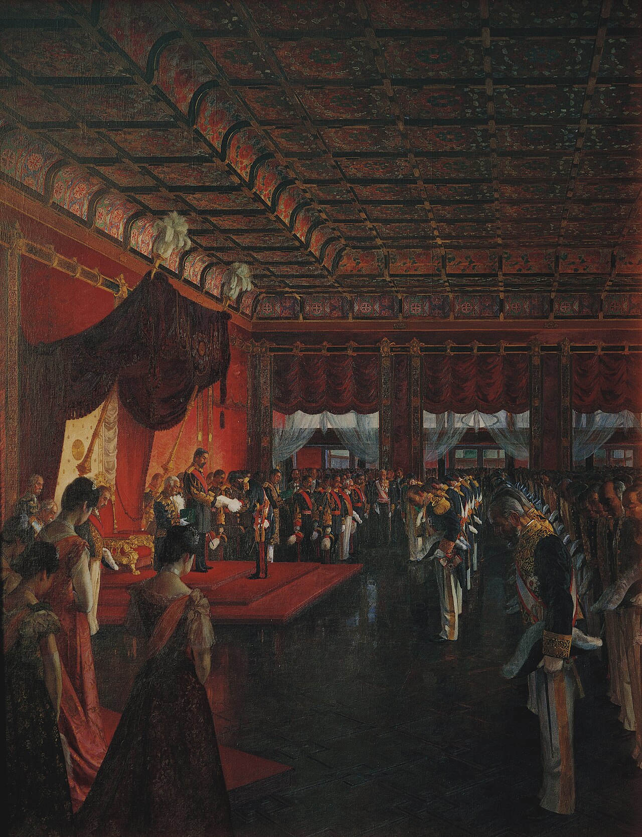 Illustration for Meiji Constitution