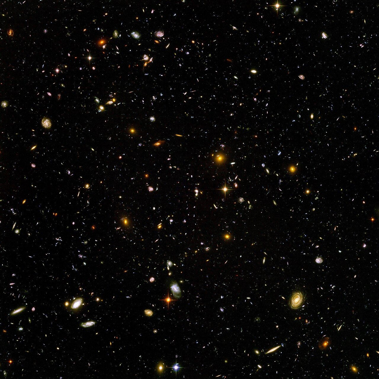 The Hubble Ultra Deep Field: thousands of galaxies in one small patch of sky
