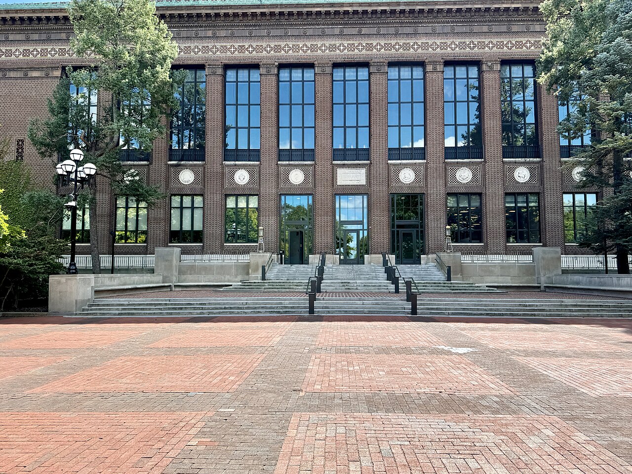 The Harlan Hatcher Graduate Library at the University of Michigan in Ann Arbor.