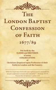 Cover of the London Baptist Confession of Faith, 1677/89