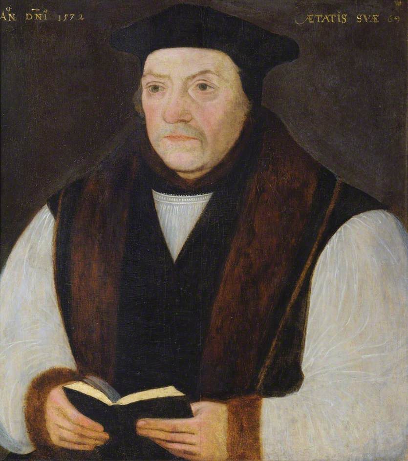 Archbishop Matthew Parker, who issued the Thirty-Nine Articles in 1571