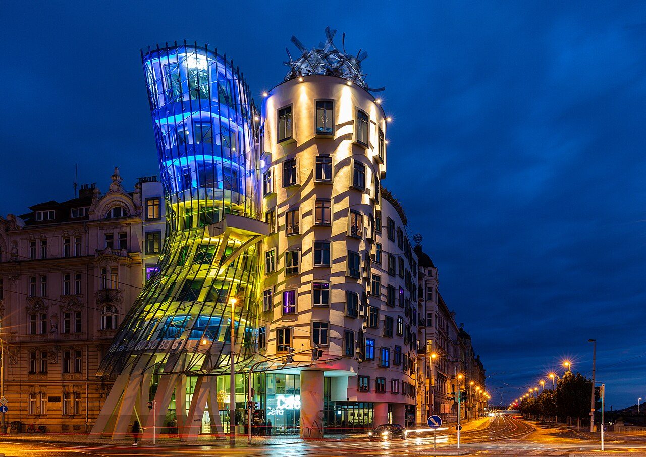 The Dancing House in Prague